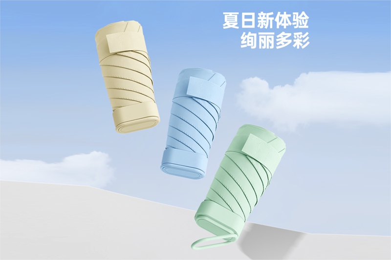五節(jié)彩膠布傘 YK-WJ130