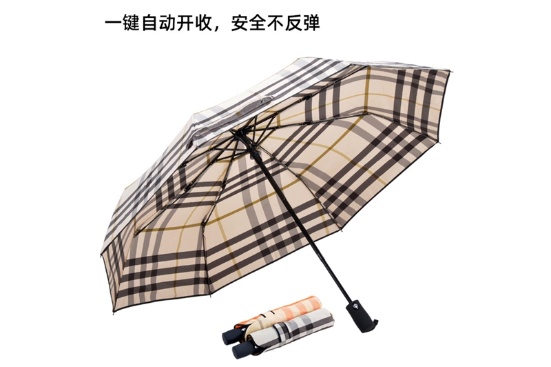 三節(jié)自動節(jié)節(jié)收格子布傘 yk-SJZD142